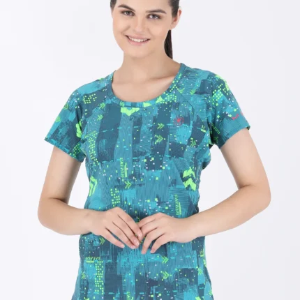 M7 Empire Women's Printed Raglan Tee
