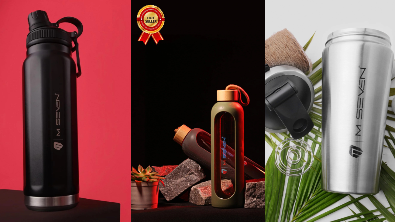 Gym Shaker Bottle & Smart Gym Essentials for Daily Workouts 1 sipper bottle for gym M7empire 1